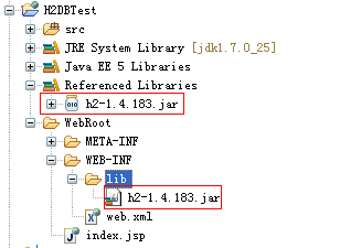\'Java在Web应用程序中如何使用嵌入式数据库H2\'